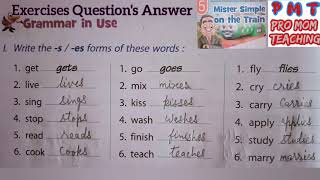 English Class 3 Chapter 5  Mister Simple on the Train  Exercises Questions Answerakshit1 [upl. by Chabot]