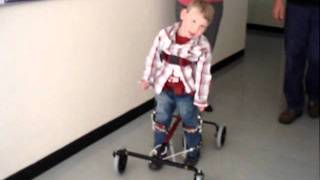 Liams first time in his Hart Walker [upl. by Anaeel]