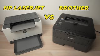 HP LaserJet VS Brother Laser Printer Which One Should You Buy [upl. by Nich636]