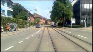 VBZVBG ZÜRICH TRAM  Linie 10 Zürich Flughafen ✈  BahnhofplatzHB [upl. by Dnalevets]