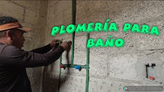 plomería para baño [upl. by Zebedee]