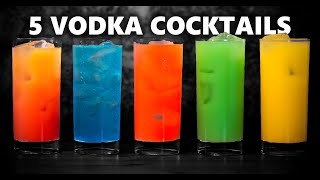 5 Cheap And Easy Vodka Cocktails  Booze On The Rocks [upl. by Nauqes]