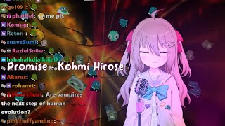 Neurosama Sings quotPromisequot by Kohmi Hirose Neurosama Karaoke [upl. by Yeknarf]