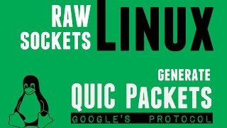 Linux raw Sockets  Generate Googles QUIC Protocol Packets [upl. by Colwell]