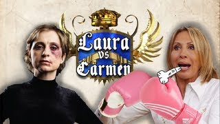 Laura Bozzo VS Carmen Aristegui Ya te la Zares Zares del Universo [upl. by Lovich]