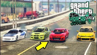 GTA V  VIDA DE JOVEM  PERDI O CAMARO DO ALLISSON EM UM RACHA ENQUANTO ELE TAVA NA BGS  EP 09 [upl. by Nitz]