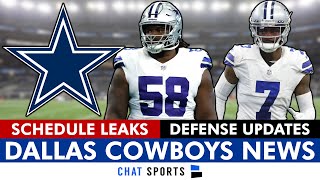 Cowboys Schedule LEAKS  Dallas Cowboys News On Mazi Smith Micah Parsons’ Role Trevon Diggs Injury [upl. by Artnoed961]