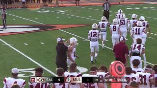 HS Football Muldrow vsSallisaw Game 9922 [upl. by Tedie660]