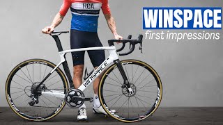 Winspace T1500 First Impressions Dream Chinese Carbon Bike [upl. by Znarf590]