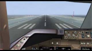 PMDG 747400F Full Power Takeoff [upl. by Yared]