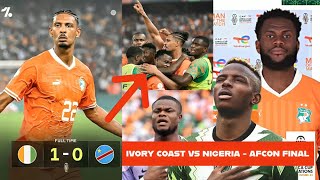 IVORY COAST 10 CONGO AFCON 2023 FINAL IVORY COAST VS NIGERIA  GHANAIAN REACTION amp PREDICTION [upl. by Werda]