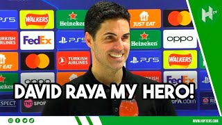 MAGIC NIGHT… RAYA THE HERO Arteta JUBILANT as Arsenal reach quarter finals  Arsenal 10 Porto [upl. by Aissac]