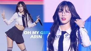 240329 오마이걸 아린 Full 직캠 4K 던던댄스  돌핀 비밀정원 틱톡  살짝설렜어 OH MY GIRL ARIN  Y포럼 [upl. by Oiramed]