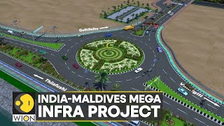 Male Connectivity Project IndiaMaldives mega infrastructure push  Latest English News  WION [upl. by Howzell]