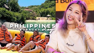 philippines vlog 🌴 first time in boracay boating amp beautiful beaches 🇵🇭 [upl. by Cohen]