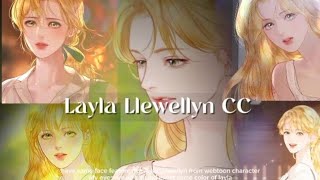 Layla Llewellyn Webtoon CC Powerful ⚠️🦋 manhwa subliminals [upl. by Ennirok553]