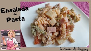 Receta Fácil y Deliciosa Cómo Hacer Ensalada de Pasta Paso a Paso ¡Perfecta para cualquier ocasión [upl. by Nodearb]