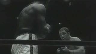 Rocky Marciano vs Ezzard Charles  8th Round KO [upl. by Ydnelg]