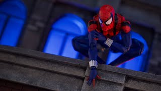 Medicom MAFEX 143 Amazing Sensational SpiderMan Ben Reilly Comic Ver Review [upl. by Maurine]