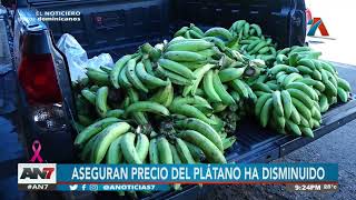 Comerciantes confirman que el precio del plátano ha disminuido [upl. by Hgieloj213]