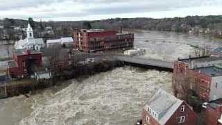 Skowhegan Flood 121923 [upl. by Akirehs617]