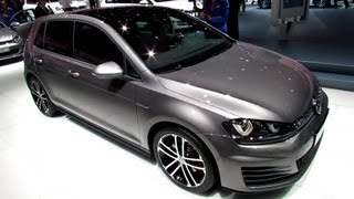 2014 Volkswagen Golf GTD  Exterior and Interior Walkaround  2013 Frankfurt Motor Show [upl. by Anaila]