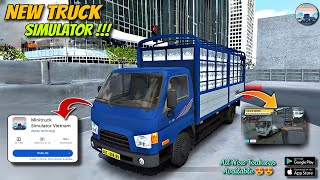 🚛 Minitruck Simulator Vietnam Out Now 🚛 New Truck Simulator  Free download  First Review [upl. by Leohcin]