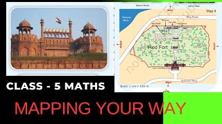 Class5 maths Mapping your way [upl. by Airamak]