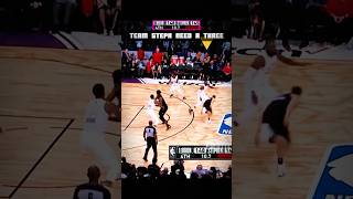 When Team LeBron faced Team Steph 😈 Crazy AllStar Game Ending nba shorts [upl. by Nivak]