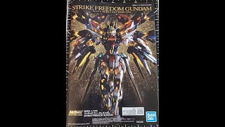 Master Grade Extreme Strike Freedom Gundam Review [upl. by Paula317]