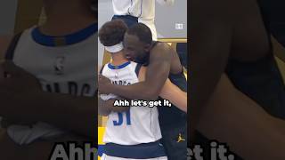 Draymond mic’d up in Klay’s return 🎤 [upl. by Tami]