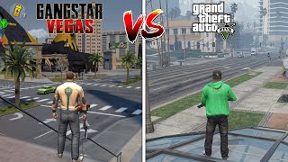 Gangstar Vegas VS GTA 5 [upl. by Las285]