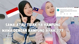 KAMPUNG DI MALAYSIA VS KAMPUNGKU DI INDONESIA ‼️ SAMA ATAU TIDAK SAMA YA ⁉️ [upl. by Hallett]