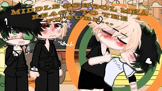 Past Deku  bullies react to Bakudeku  Gacha Ultra  BakuDeku  Check desc for details  🧡💚 [upl. by Ugo]