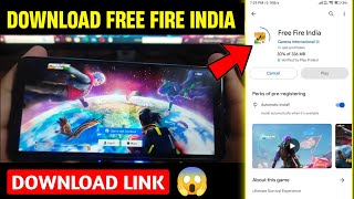 How to Download Free Fire India 🇮🇳 Free Fire India Kaise Download kare  Free Fire India install [upl. by Ettenahs]