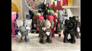 Will This Be The Best Kaws Open Edition Release  Awesum House x Kaws Together Unboxing [upl. by Akima191]