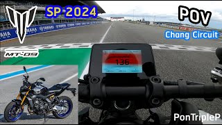 POV Yamaha MT09 SP 2024 Chang Circuit [upl. by Celestine]