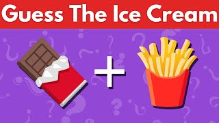 🍦🧐 Guess the Ice Cream Flavor from Emojis 40 Sweet Questions on Zeey Quiz 🍨 [upl. by Esdnyl]