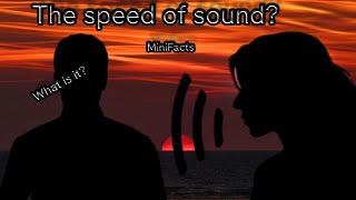 What is the speed of sound [upl. by Olegnaleahcim]