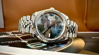 Rolex DateJust 41 Wimbledon [upl. by Derag]