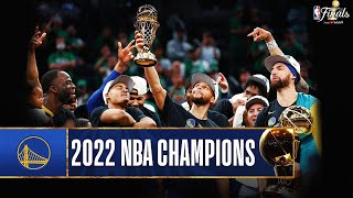 Golden State Warriors 202122 NBA Championship Celebration 🏆 [upl. by Imoian]