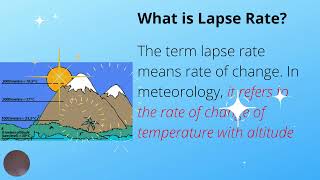 Cape Geography Unit 2 Lapse Rate [upl. by Saree]