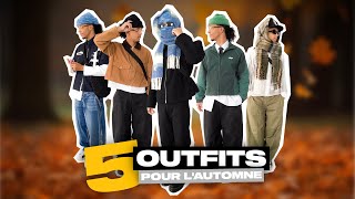 5 OUTFITS POUR LAUTOMNE  👕 [upl. by Ahsinotna700]