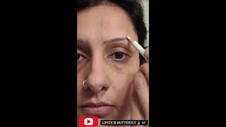 Eyebrow Mapping Tutorial  shorts [upl. by Ilam]