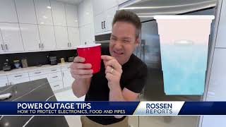 Simple freezer test to use during blackout  Power outage checklist  Rossen Reports [upl. by Nyved]