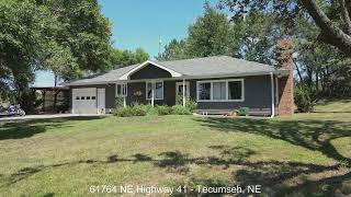 61764 NE Hwy 41 Tecumseh NE [upl. by Ynavoeg838]