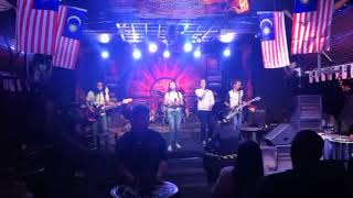 Kesal cover by Hashtag Band from Malaysia at The Ship KL [upl. by Hamo]