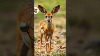 Discover the Adorable Dik Dik The Smallest Deer deer wildlife animals facts trending shorts [upl. by Aicad411]