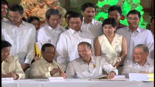 Signing of General Appropriations Act of 2014 12202013 [upl. by Donohue]