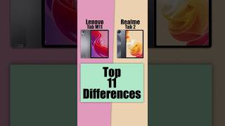 Lenovo Tab M11 VS Realme Tab 2 lenovotabm11 realmetab2 lenovovsrealme [upl. by Noirda]